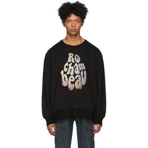 Rochambeau Men’s Black Sweatshirt, size L